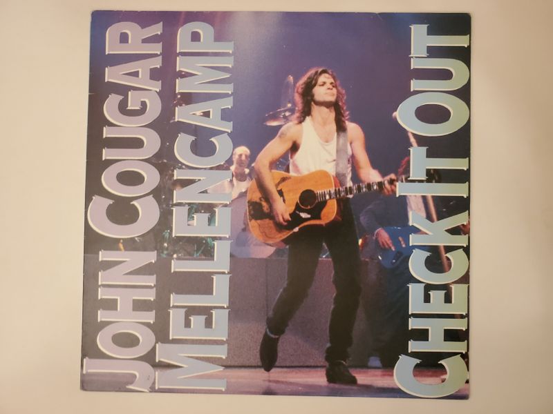 John Cougar Mellencamp Check It Out vinyl record